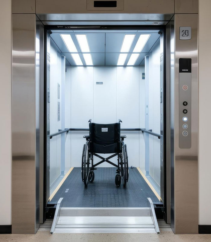 Hospital Lift by Cematic Elevators