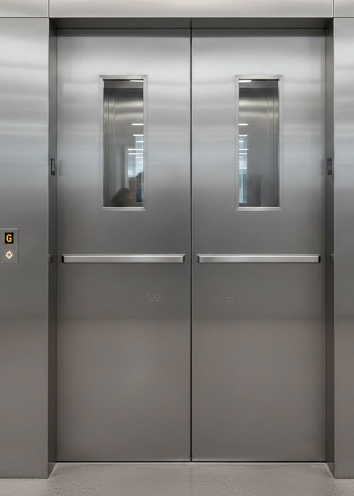 A Smooth and Graceful Design Of Elevator Doors
